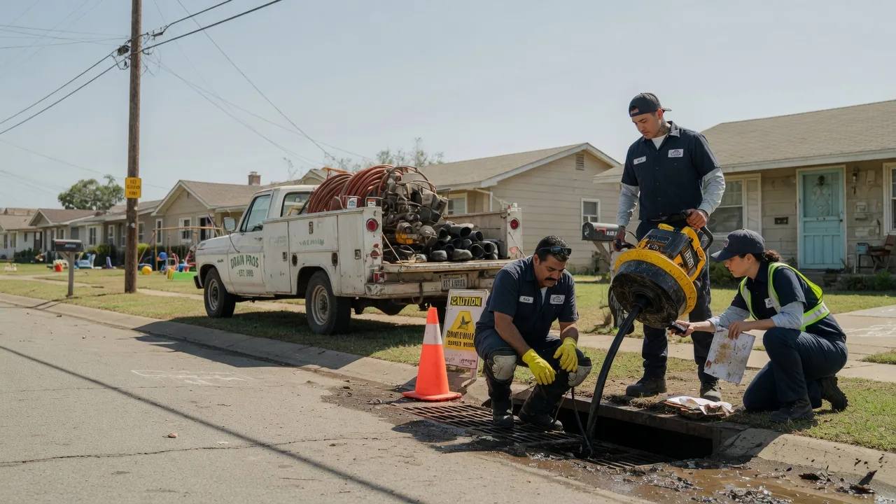 Drain Cleaning in Hineston, LA near me